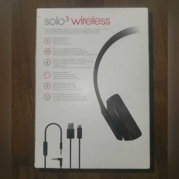 Beats Solo 3 Wireless Empty Box - Picture 3 of 8